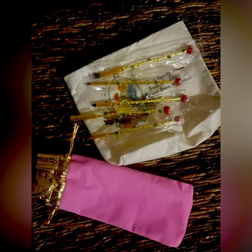 Beauty and the beast makeup brushes set